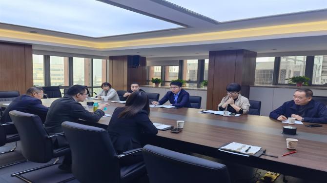 固定收益部與長(zhǎng)安信托政信事業(yè)部、西安未央城市建設(shè)集團(tuán)有限公司進(jìn)行業(yè)務(wù)座談                                                                                         